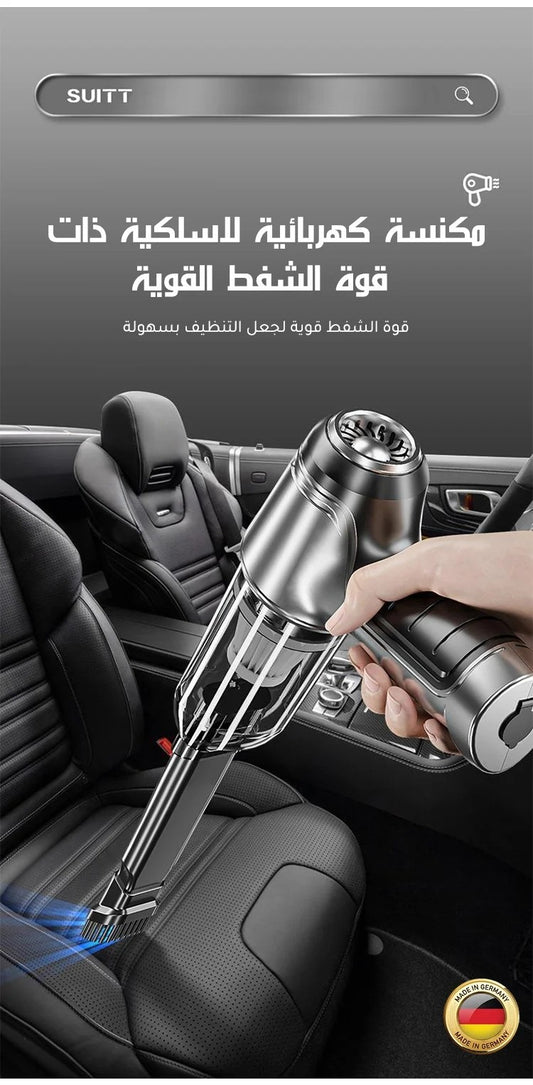 Car Vacuum Cleaner Portable Handheld Home Powerful Cyclone Wet Dry Wireless 120W Use USB Chargeable Durable Vacuum Cleaner
